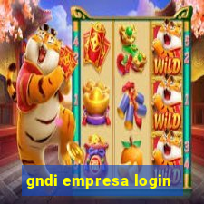 gndi empresa login